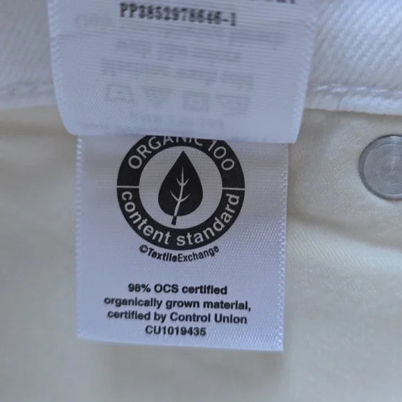 NWOT, Everlane, The Way-High Slim Jean, White, Women's 27S - Picture 15 of 16